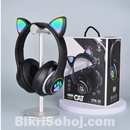 STN-28 Cat Ear Wireless Bluetooth Headset